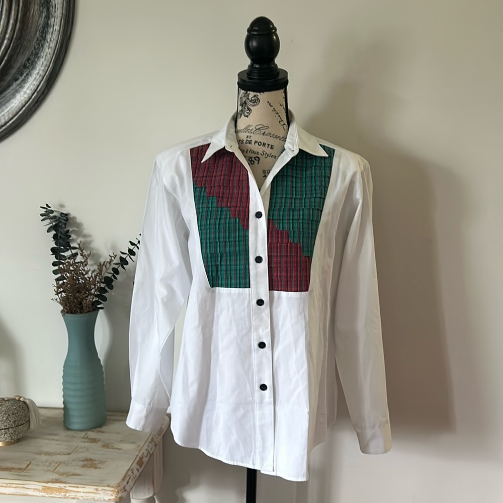 Vintage Napa Valley Western Front Paneled Button Up Shirt Women's size S